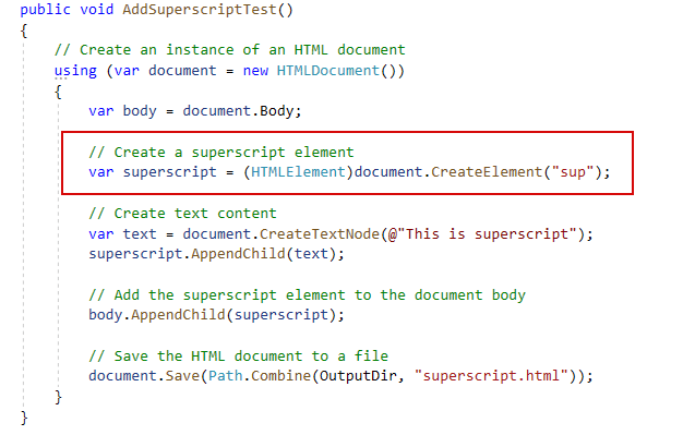 Superscript & Subscript HTML - Tool and C#