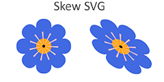 Ikon untuk Skew SVG